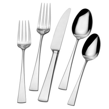 Mikasa Lucia 20-piece 18/10 stainless steel flatware set