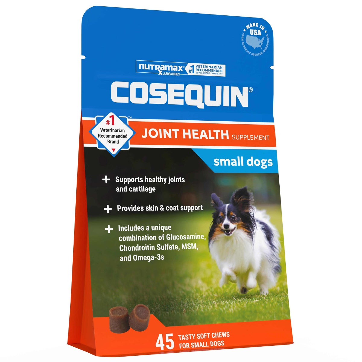 Cosequin Minis dog joint health soft chews 4-pack