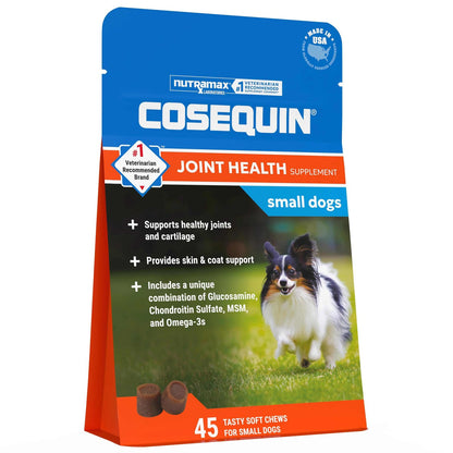 Cosequin Minis dog joint health soft chews 4-pack