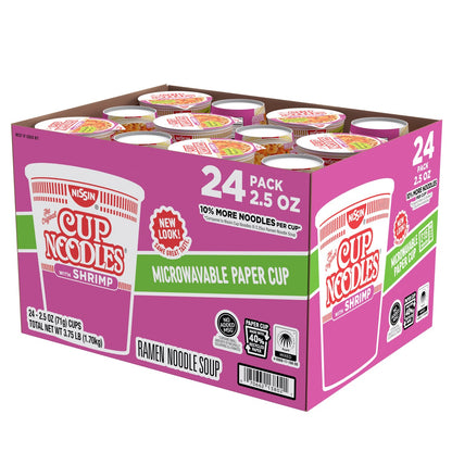 Nissin Cup Noodles shrimp flavor single cup
