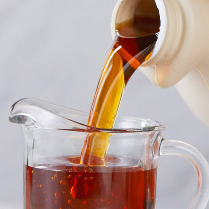 Kirkland Signature maple syrup front label view