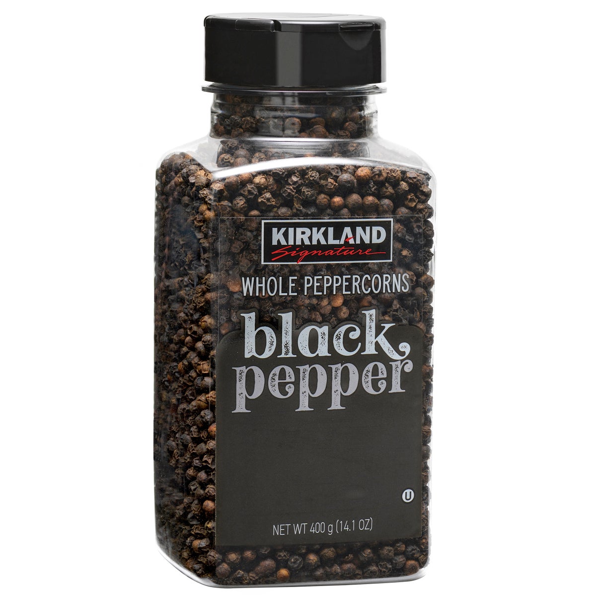 Kirkland Signature black peppercorn pantry spice