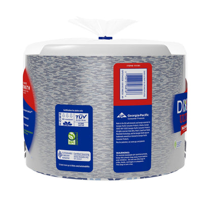 Dixie Ultra 186 count paper plate package