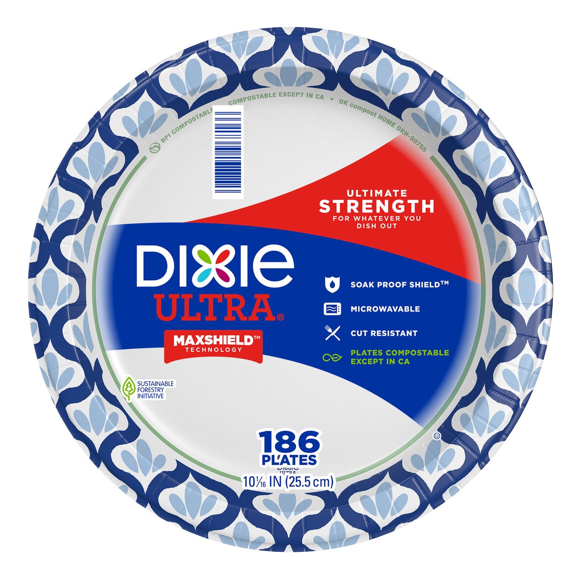 Dixie Ultra paper plates for everyday meals
