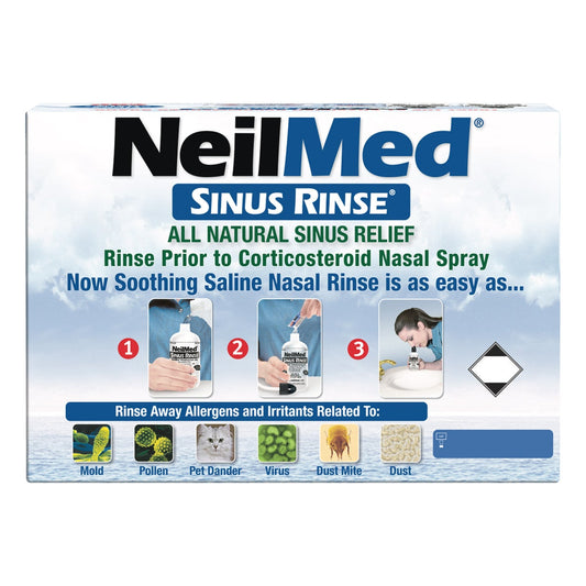 NeilMed saline spray and rinse kit