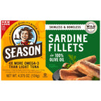 Season Brand sardine fillets in olive oil 6-count