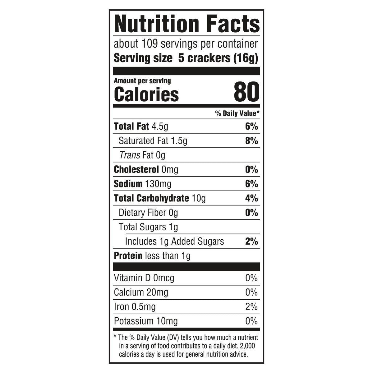 RITZ buttery original crackers bulk box