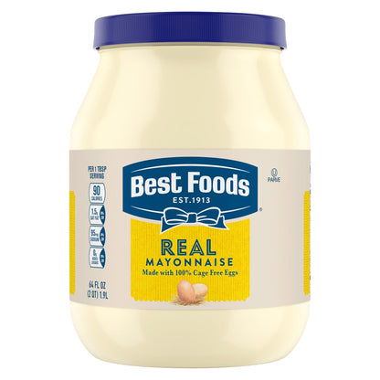 Hellmann's, Real Mayonnaise, 64 oz