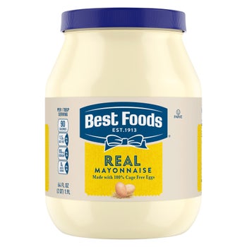Large Best Foods mayo value size for pantry use