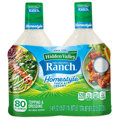 Hidden Valley Original Ranch Homestyle Dressing 2-count