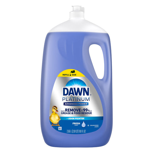 Dawn Platinum Advanced Power liquid dish soap 90 fl oz