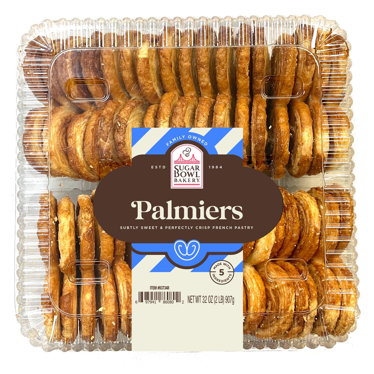 Sugar Bowl Bakery petite palmiers 32 oz package