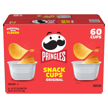 Pringles Original potato chips 60-count bulk pack