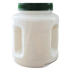 Large pantry-size organic coconut oil container