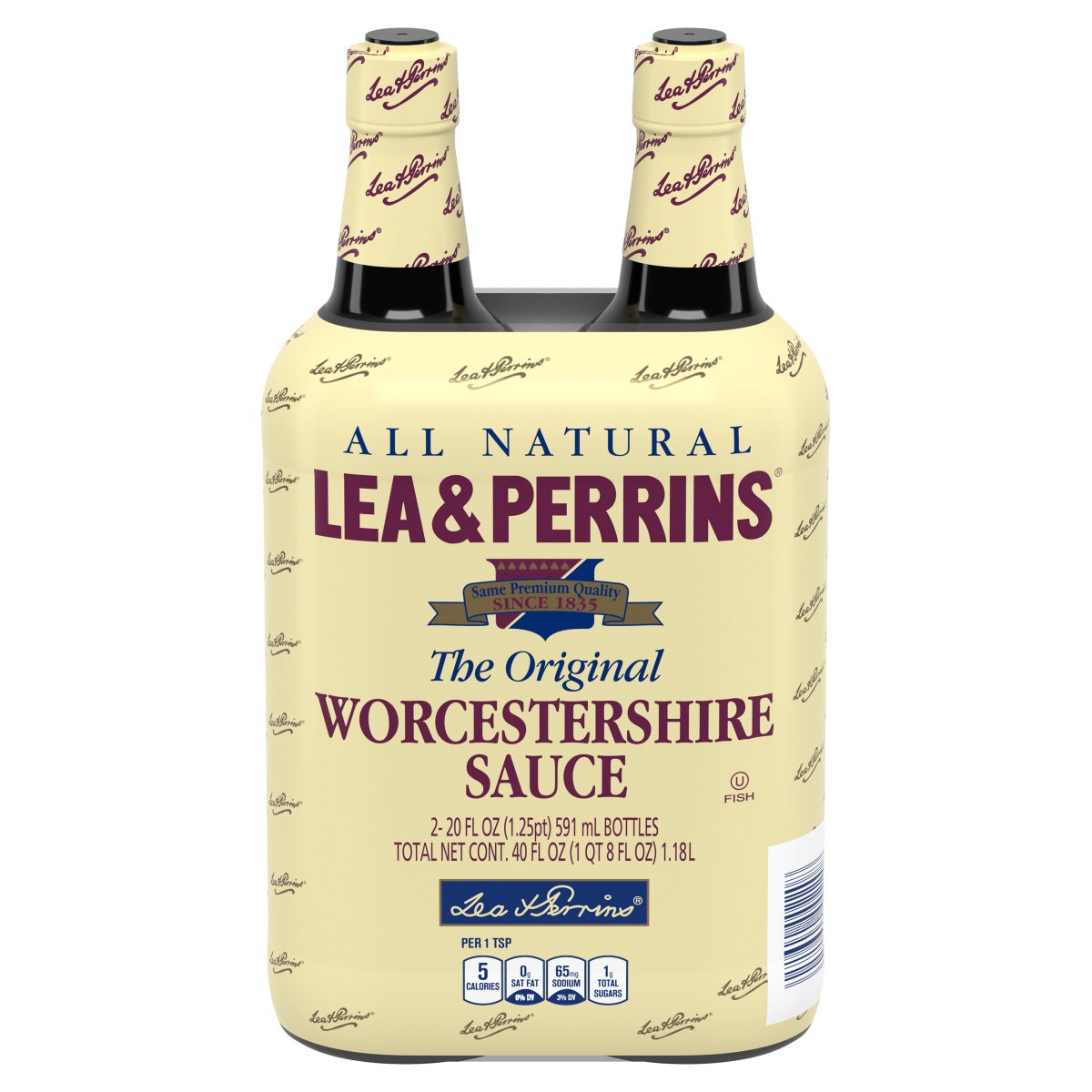 Lea & Perrins Worcestershire Sauce 20 fl oz 2-pack
