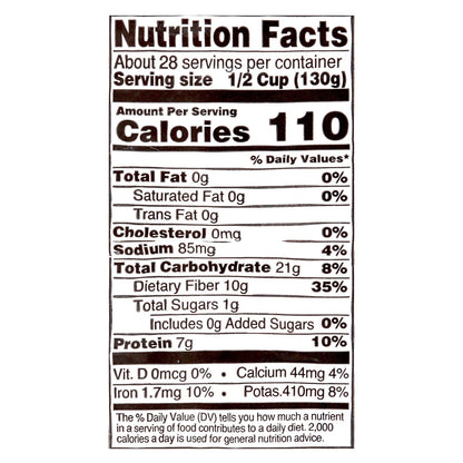 S&W USDA organic black beans pantry cans