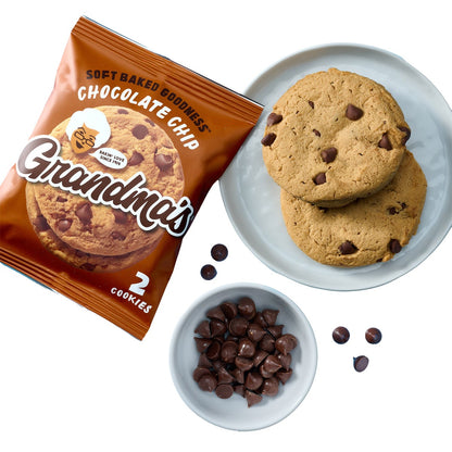 Grandma's Cookies grab-and-go cookie bags