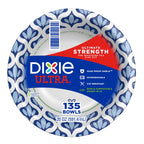 Microwaveable Dixie Ultra paper bowl close-up