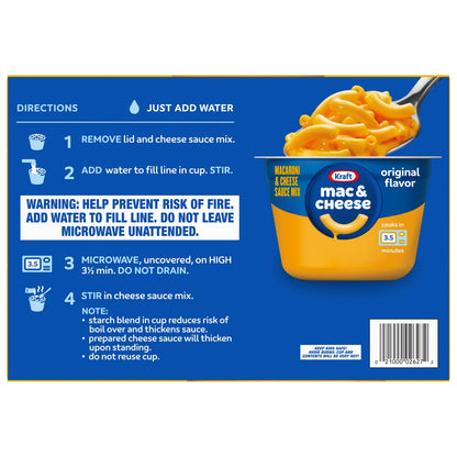 Kraft macaroni and cheese 12-count value pack