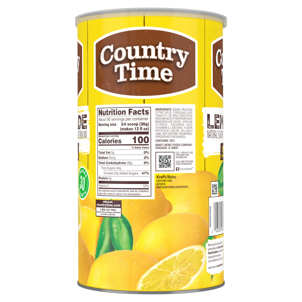 Country Time classic lemonade beverage mix