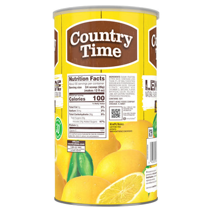 Country Time classic lemonade beverage mix
