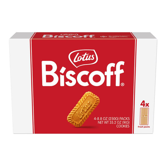Biscoff — Lotus Biscoff Cookies, 8.8 oz., 4 Count