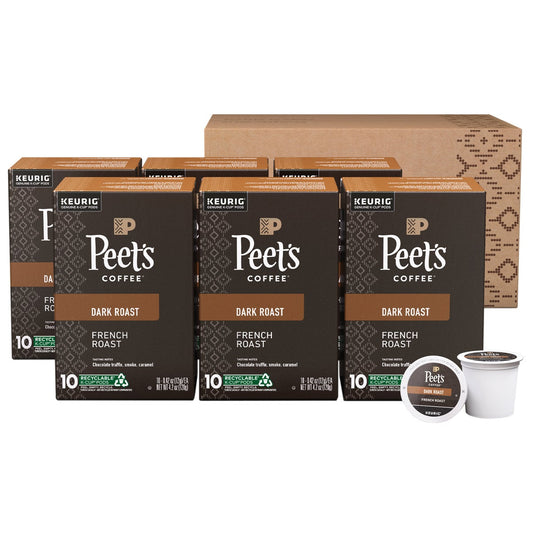 Peet's French Roast single-serve coffee pods for Keurig brewers