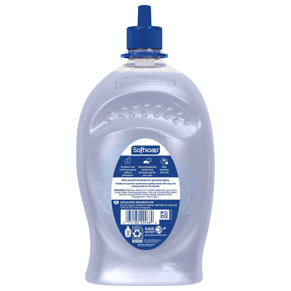 Softsoap refill with moisturizers for hands