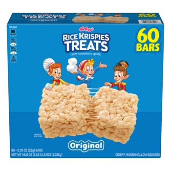 Kellogg's Rice Krispies Treats 60-count marshmallow snack bars