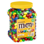 M&M's peanut candy family size container