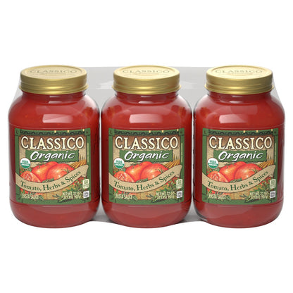 Classico Organic Pasta Sauce 32 oz 3-count