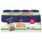 Swanson chicken broth 12-count pack with less sodium