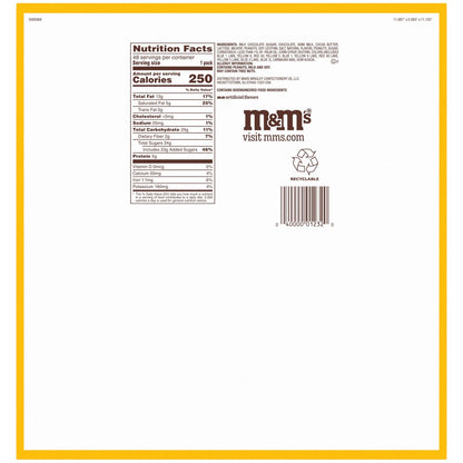 Colorful M&M's chocolate candy bulk pack