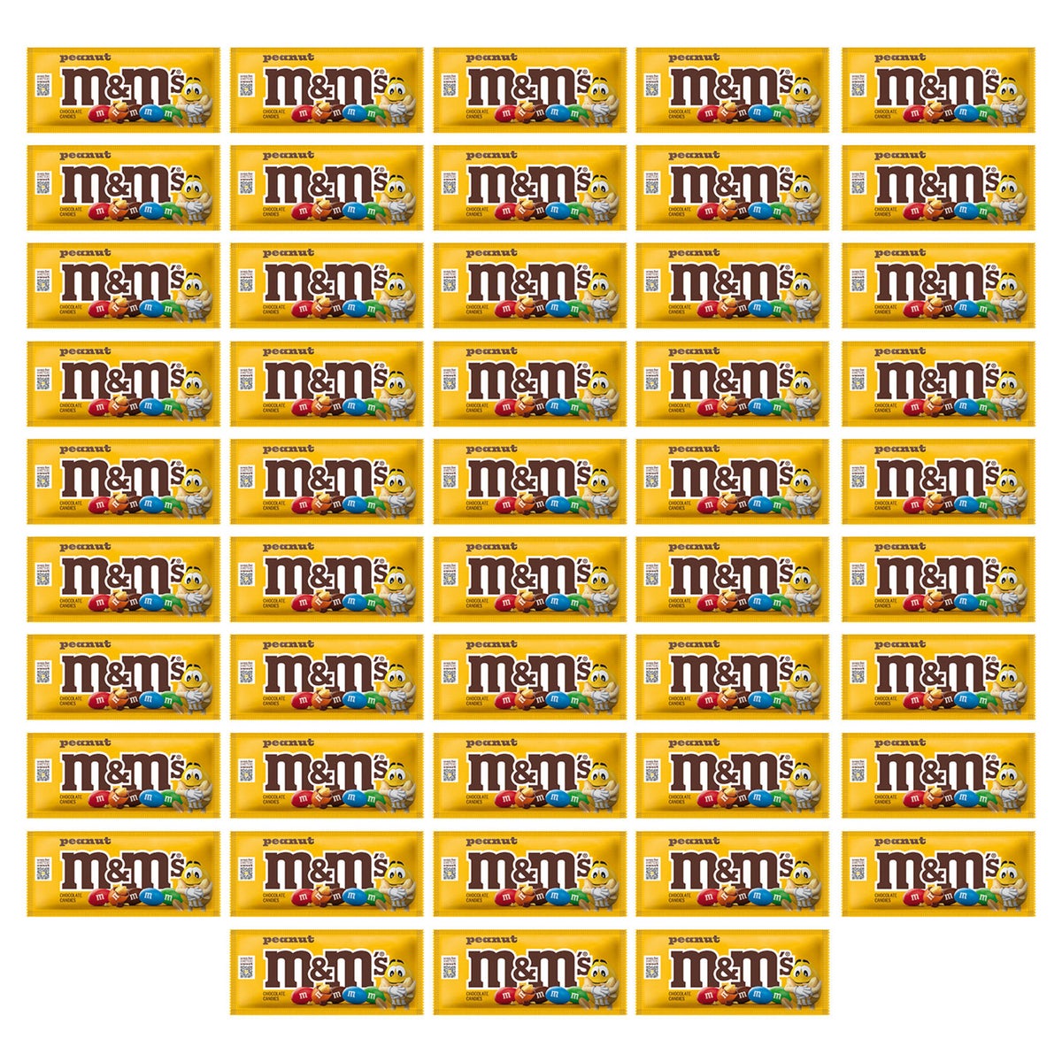 M&M's peanut chocolate candy for vending and concessions
