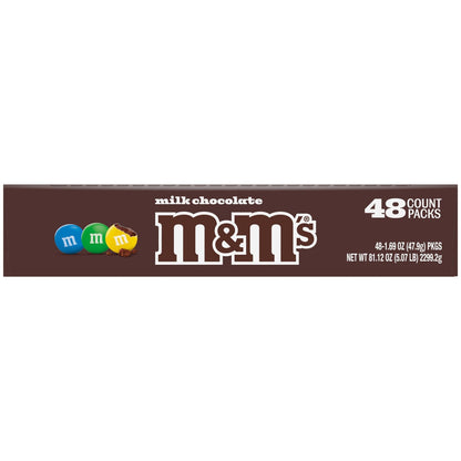 48-count M&M's milk chocolate candy case