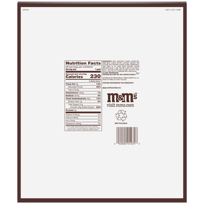 Classic M&M's milk chocolate candy for sharing