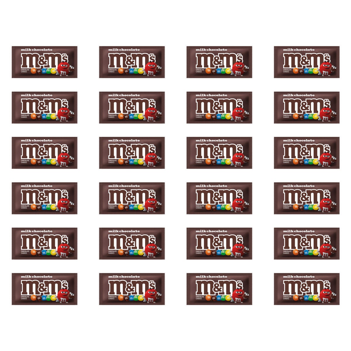 Full-size M&M's candy box for seasonal treats