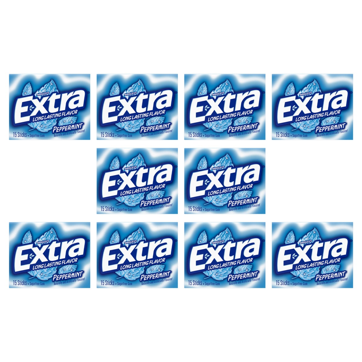 Slim pack sugar free peppermint gum