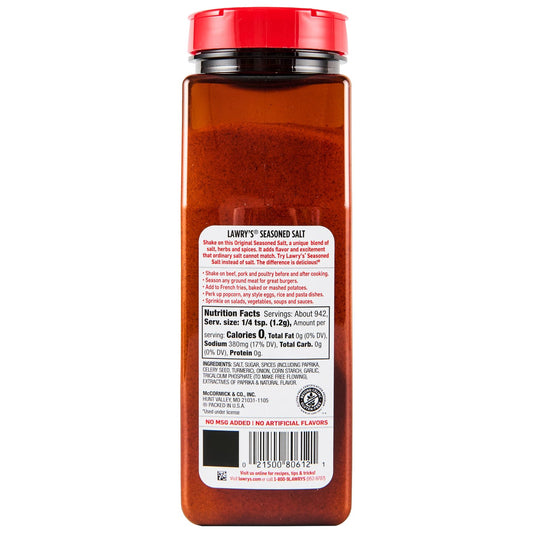 Lawry's original seasoned salt pantry size