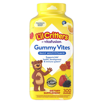 L'il Critters Gummy Vites 300-count gummy vitamin bottle