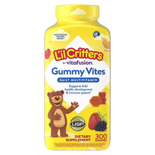 L'il Critters Gummy Vites 300-count gummy vitamin bottle