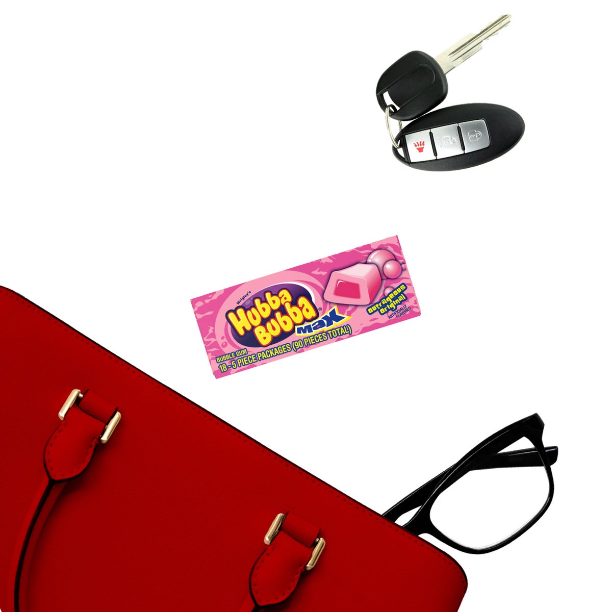 Hubba Bubba Max gum box front view