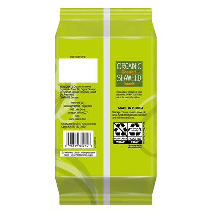 Kirkland Signature sesame flavored seaweed snack packs