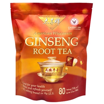 Prince Of Peace Ginseng Root Tea 80-count box