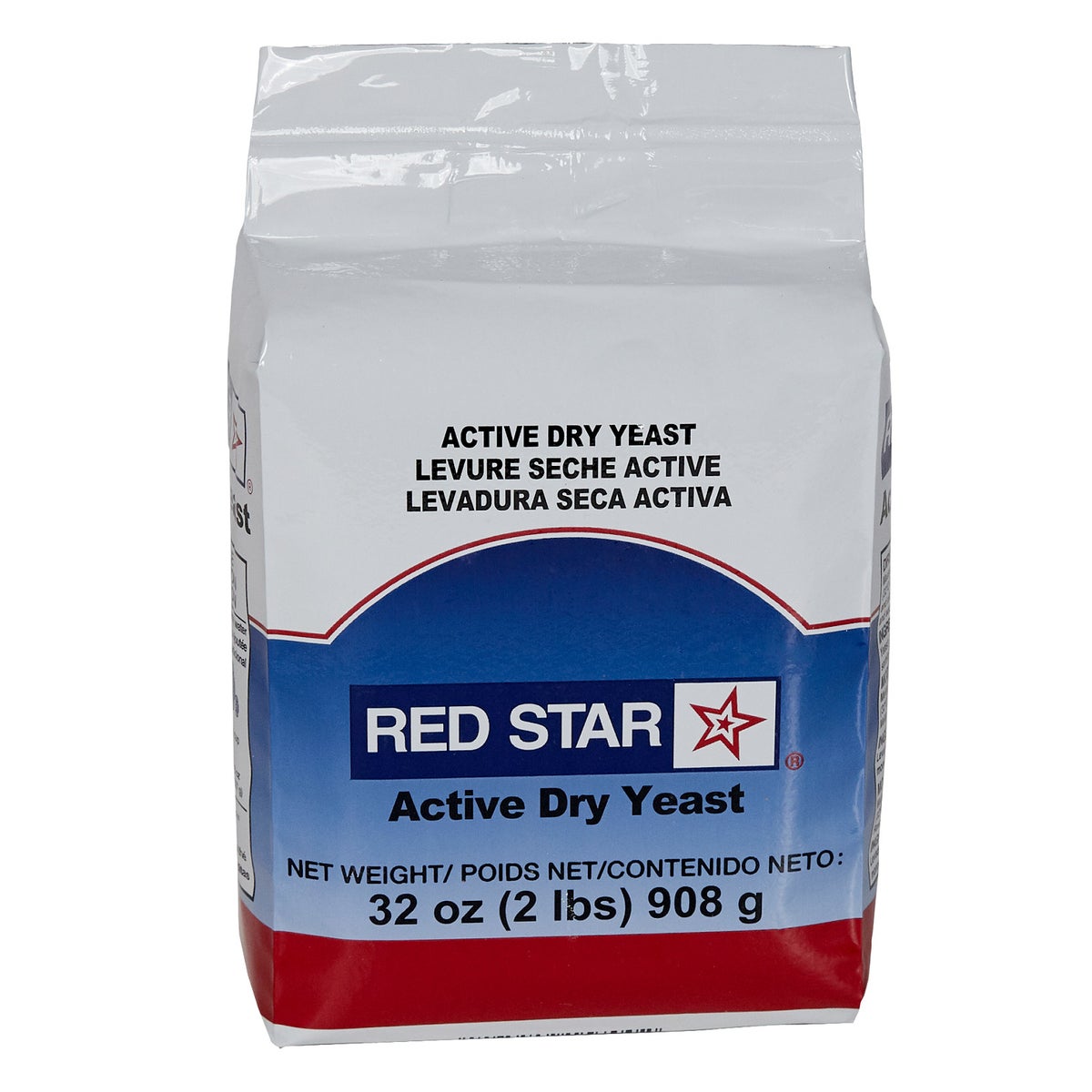 Red Star active dry yeast 32 oz package
