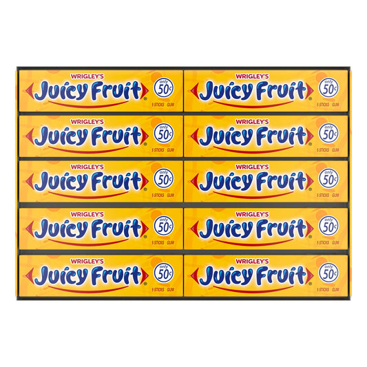 Wrigley's Juicy Fruit chewing gum 40-count pack