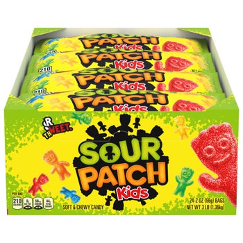 Sour Patch Kids soft and chewy candy 24-count 2 oz bags