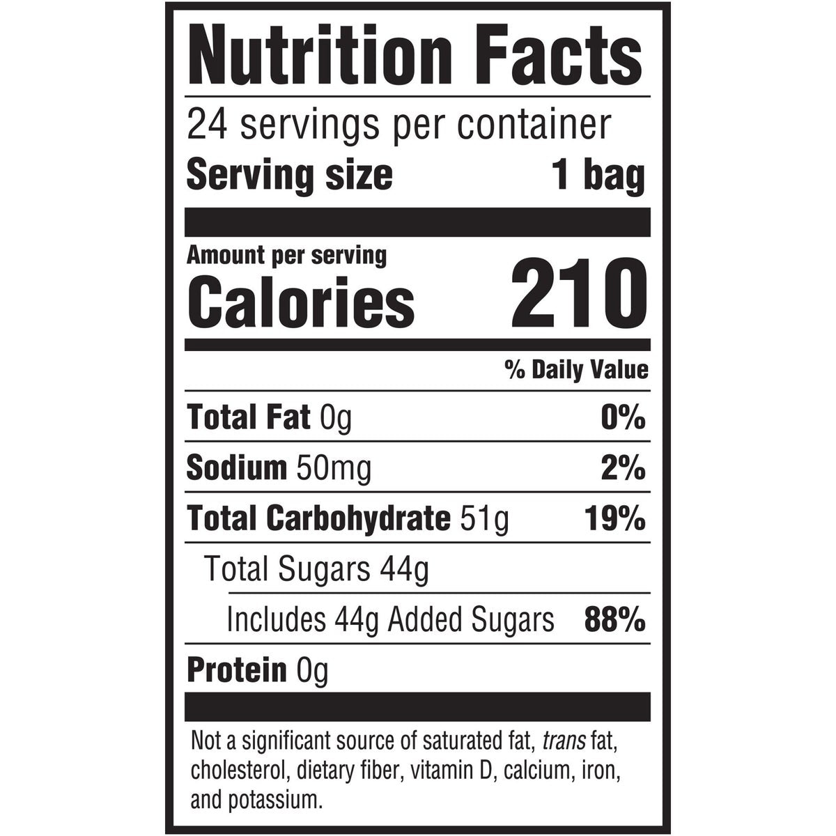 Individual 2 oz Sour Patch Kids candy bags