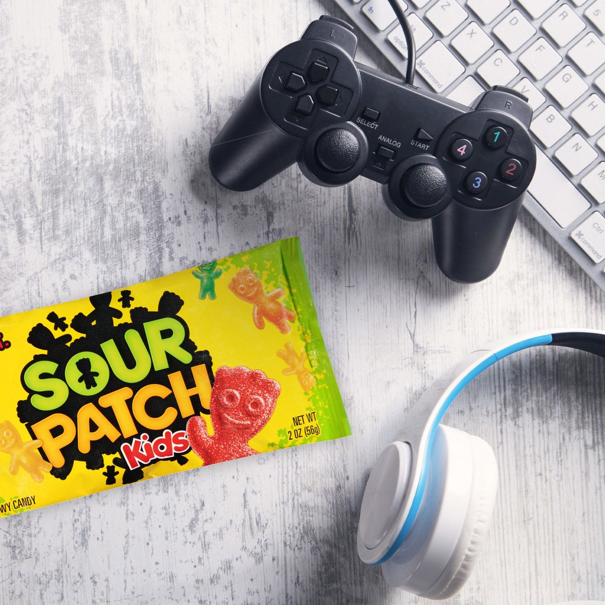 Sour Patch Kids fat free chewy candy bags