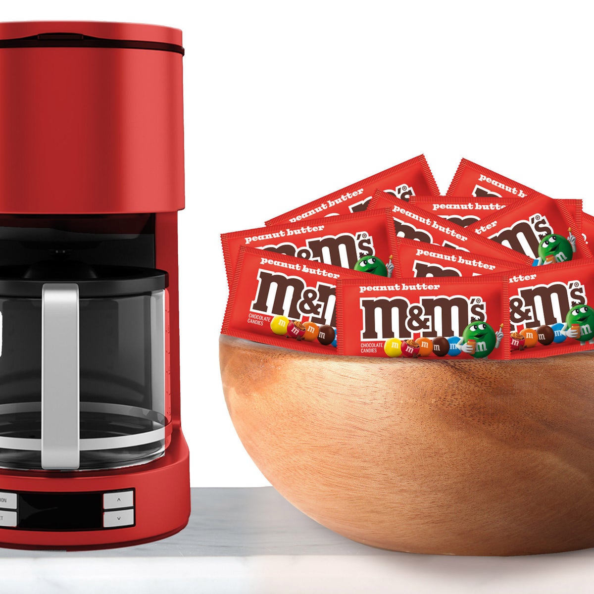 Peanut butter chocolate M&M's party candy